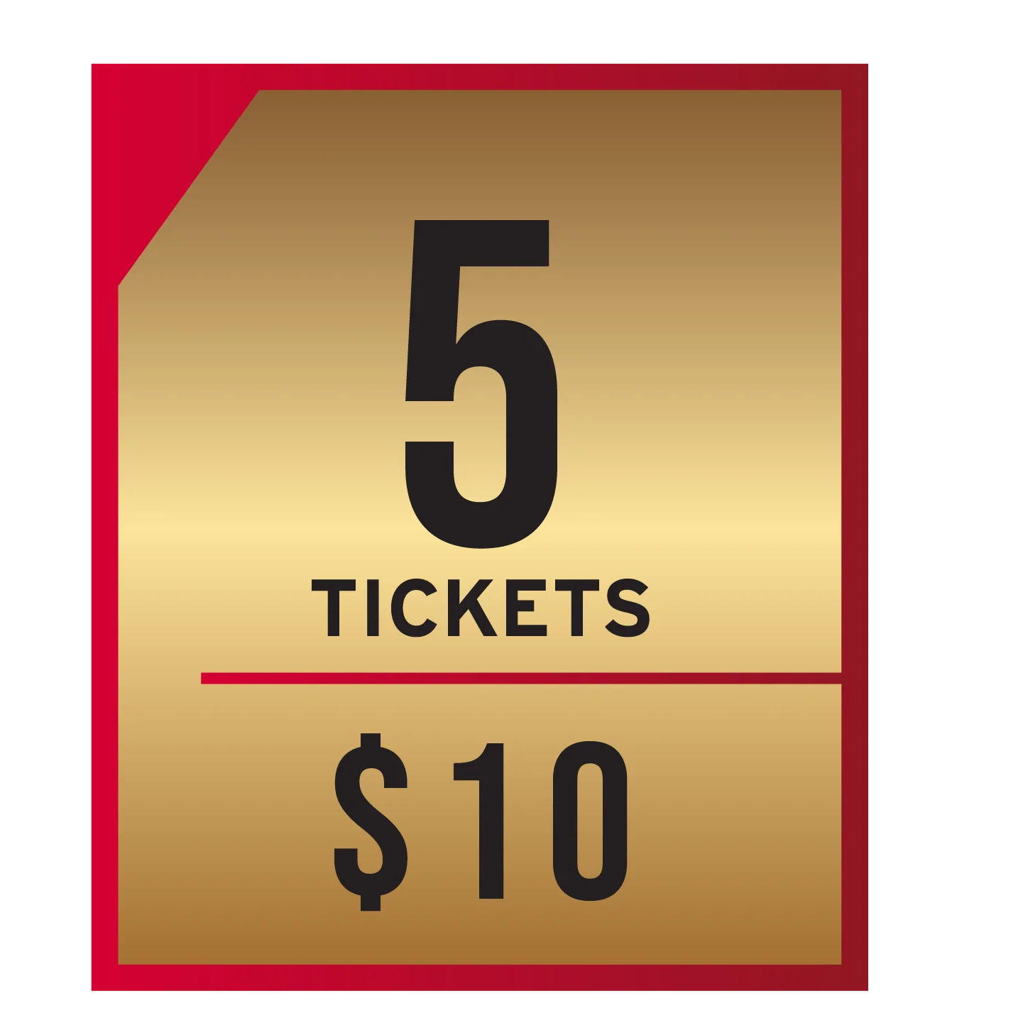50/50 Tickets • Billets 50/50